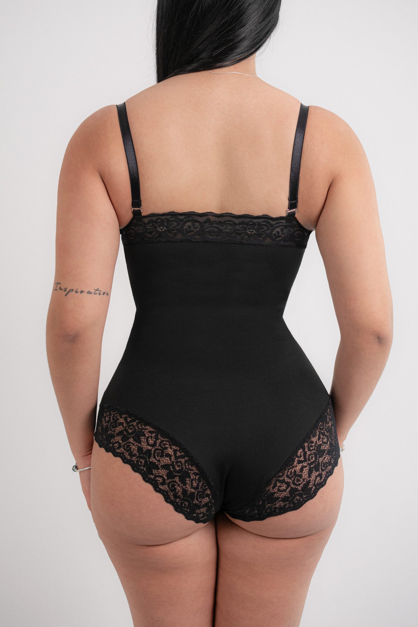 BODY STRAPLEE DOBLE COMPRESION NEGRO