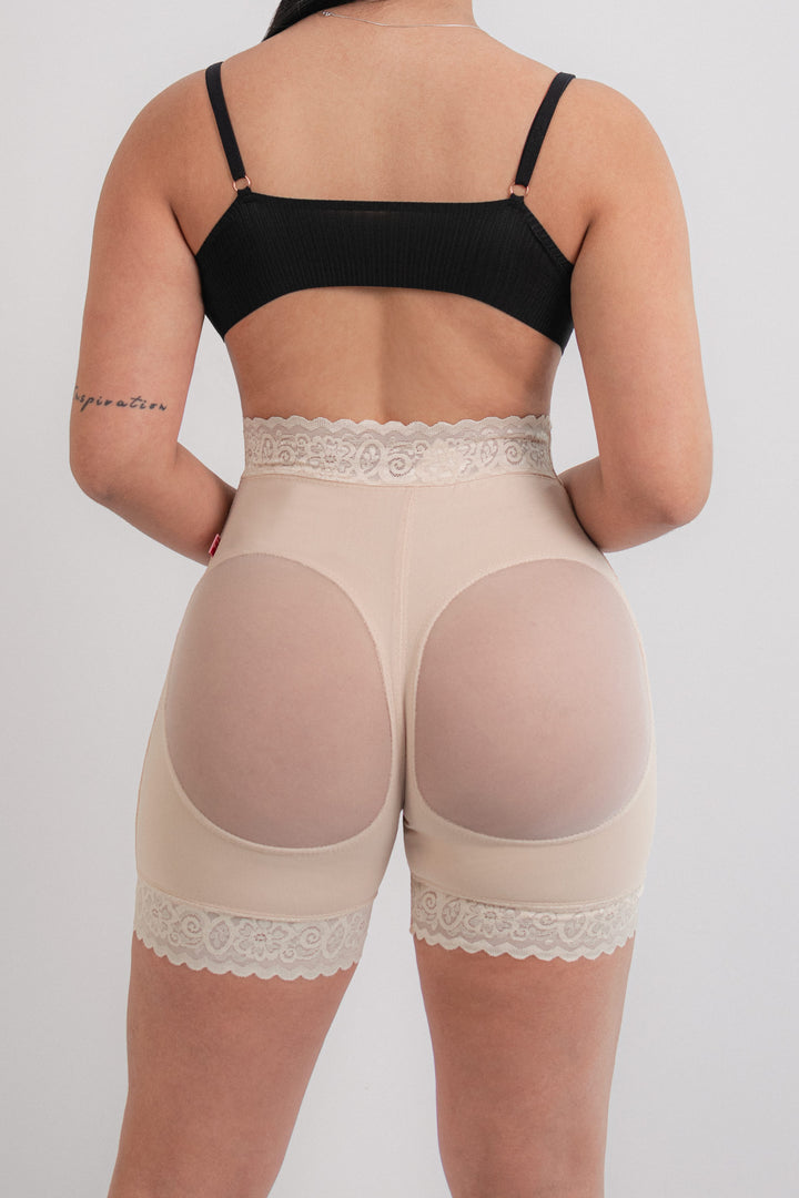 SHORT PUSH UP BEIGE