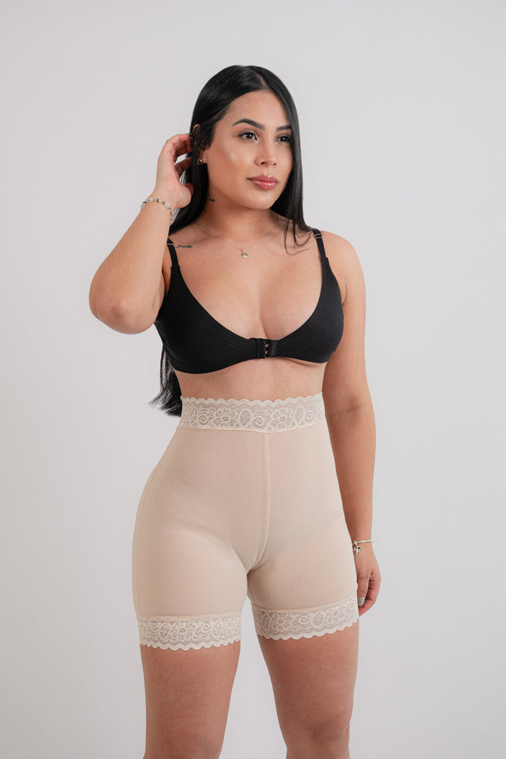 SHORT PUSH UP BEIGE